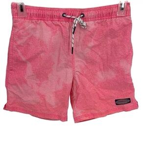 Vineyard Vines Men’s Size XS Pink Geo Print Board Shorts Swim Trunks Lined